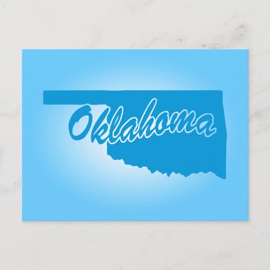 State Oklahoma Briefkaart (Voorkant)