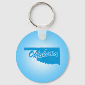 State Oklahoma Sleutelhanger (Voorkant)