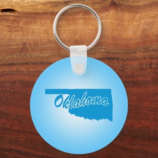 State Oklahoma Sleutelhanger (Voorkant)