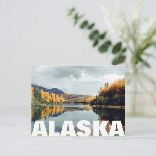State Park Alaska Briefkaart (Staand voorkant)