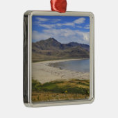 State Park Antelope Island, Great Salt Lake, Metalen Ornament (Rechts)