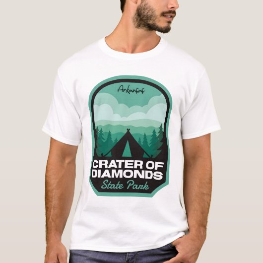 State Park AR Camping T-shirt (Voorkant)