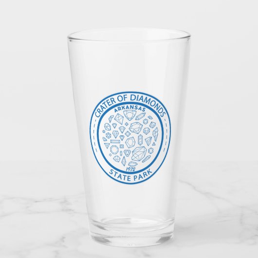 State Park Arkansas Badge Glas (Voorkant)