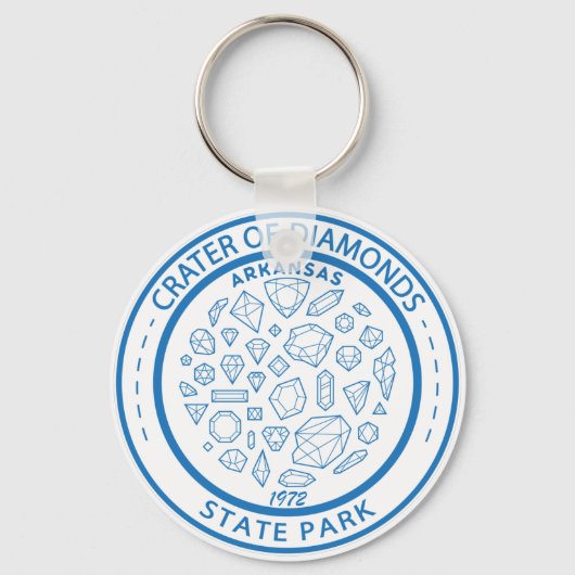 State Park Arkansas Badge Sleutelhanger (Voorkant)
