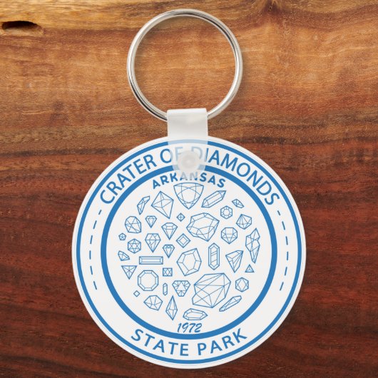 State Park Arkansas Badge Sleutelhanger (Voorkant)