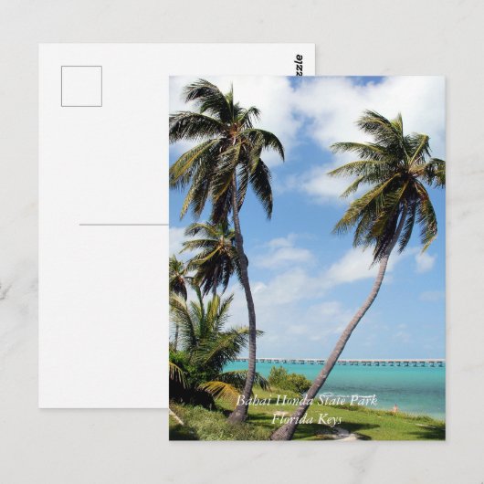 State Park Bahai Honda, Florida Keys Briefkaart (Voorkant / Achterkant)