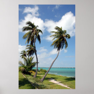State Park Bahia Honda en Seven Mile Bridge Poster