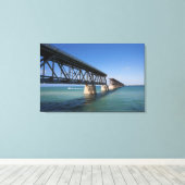 State Park Bahia Honda, Florida Keys, Key Canvas Afdruk (Insitu (Houten vloer))
