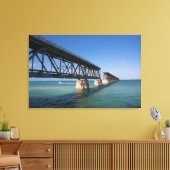 State Park Bahia Honda, Florida Keys, Key Canvas Afdruk (Insitu (Woonkamer))
