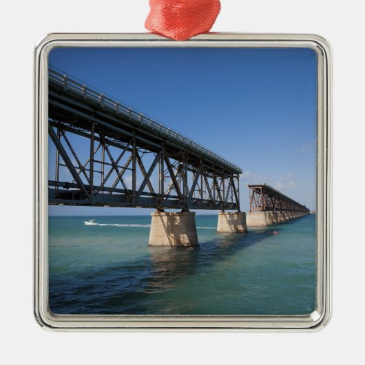 State Park Bahia Honda, Florida Keys, Key Metalen Ornament (Voorkant)