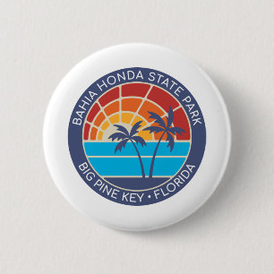 State Park Bahia Honda Ronde Button 5,7 Cm