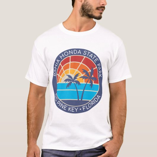 State Park Bahia Honda T-shirt (Voorkant)