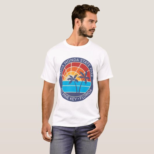 State Park Bahia Honda T-shirt (Voorkant volledig)
