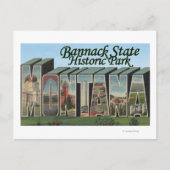 State Park Bannack (Montana) Briefkaart (Voorkant)