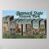 State Park Bannack (Montana) Poster (Voorkant)