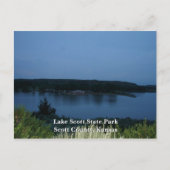 State Park Beach House-Lake Scott Briefkaart (Voorkant)
