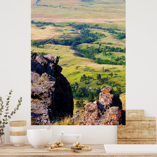 State Park beer Butte, South Dakota Poster (Keuken)