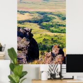 State Park beer Butte, South Dakota Poster (Thuiskantoor)