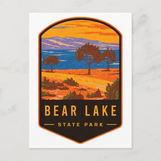 State Park beer Lake Park Briefkaart (Voorkant)