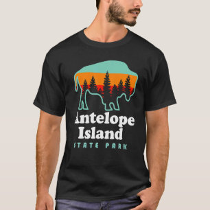 State Park Bison Great Salt Lake U T-shirt