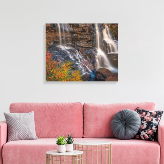 State Park Blackwater Herfsten | West Virginia Canvas Afdruk (Insitu (Woonkamer))