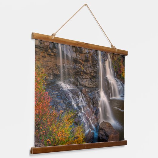 State Park Blackwater Herfsten | West Virginia Hangend Wandkleed (Gebogen)