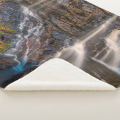 State Park Blackwater Herfsten | West Virginia Sherpa Deken (3/4)