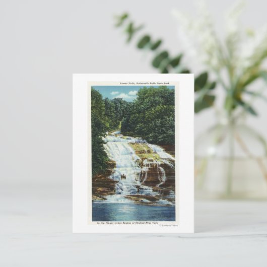 State Park Boerderijen Uitzicht onderHerfsten Briefkaart (Staand voorkant)