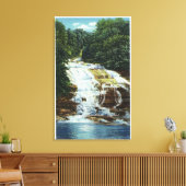 State Park Boerderijen Uitzicht onderHerfsten Canvas Afdruk (Insitu (Woonkamer))