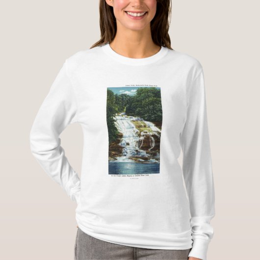 State Park Boerderijen Uitzicht onderHerfsten T-shirt (Voorkant)