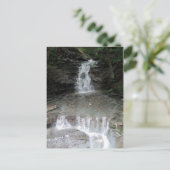 State Park Cascading Waterfall Briefkaart (Staand voorkant)