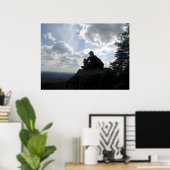 State Park Crowders Mountain Poster (Thuiskantoor)