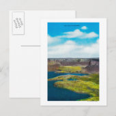 State Park Dry Herfsten, Grand Coulee Dam Briefkaart (Voorkant / Achterkant)