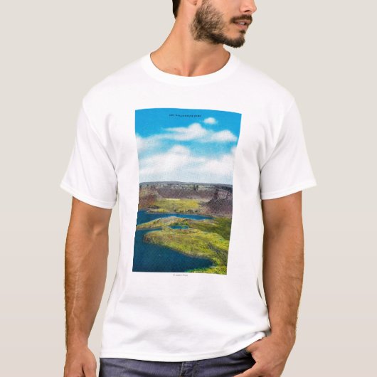 State Park Dry Herfsten, Grand Coulee Dam T-shirt (Voorkant)