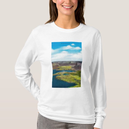 State Park Dry Herfsten, Grand Coulee Dam T-shirt (Voorkant)