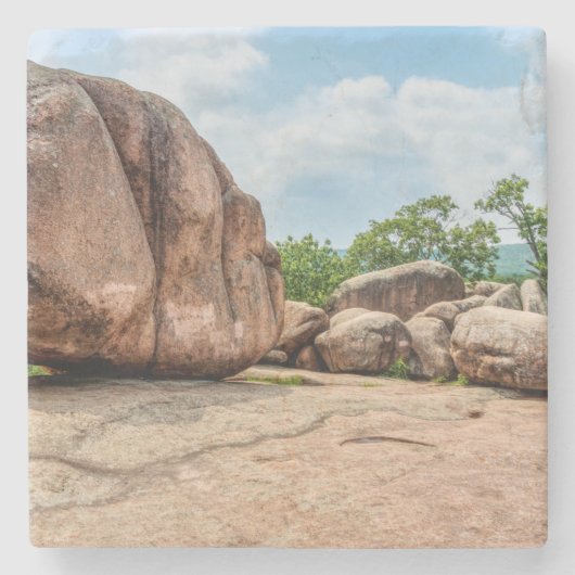 State Park Elephant Rocks Stenen Onderzetter (Voorkant)
