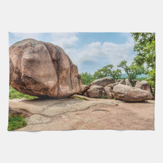 State Park Elephant Rocks Theedoek (Horizontaal)