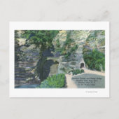 State Park Entrance Tunnel en Sentry Bridge Briefkaart (Voorkant)