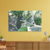 State Park Entrance Tunnel en Sentry Bridge Canvas Afdruk (Insitu (Woonkamer))