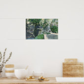 State Park Entrance Tunnel en Sentry Bridge Poster (Keuken)