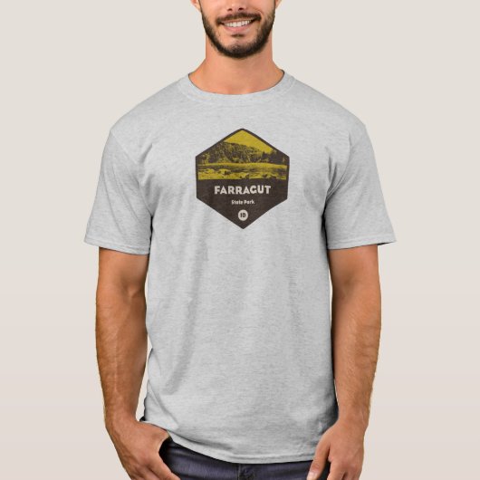 State Park Farragut Idaho T-shirt (Voorkant)