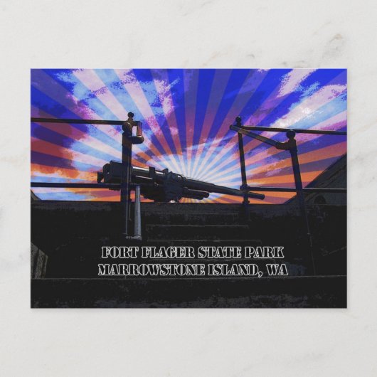 State Park Ft Flagler Briefkaart (Voorkant)