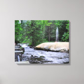 State Park-Geyser Creek Saratoga Spa Canvas Afdruk (Voorkant)