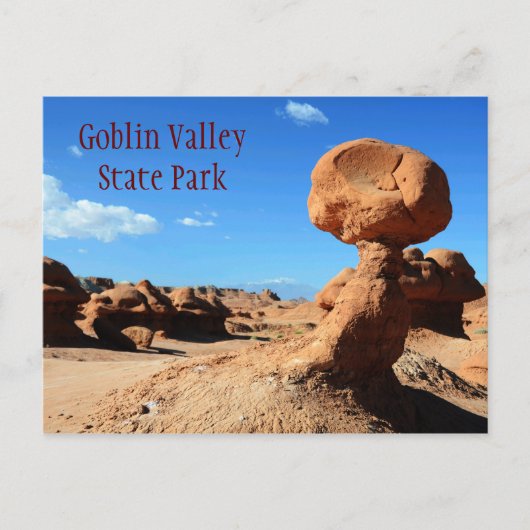 State Park Goblin Valley Briefkaart (Voorkant)