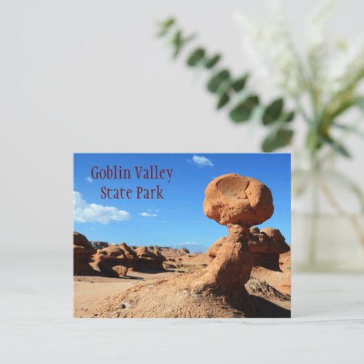 State Park Goblin Valley Briefkaart (Staand voorkant)