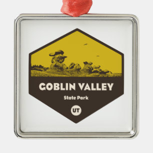 State Park Goblin Valley Metalen Ornament