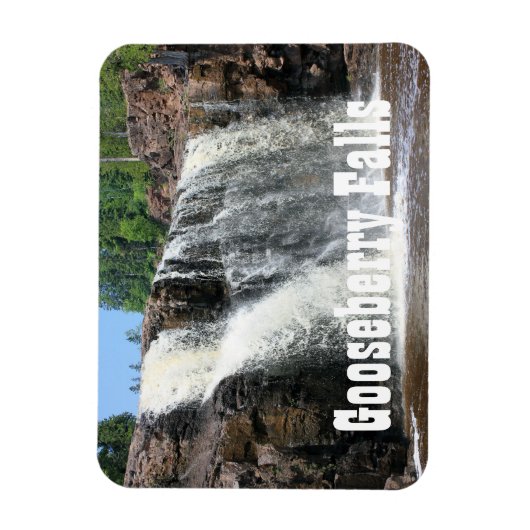 State Park Gooseberry Herfsten, Minnesota Magneet (Verticaal)