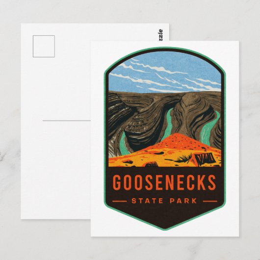 State Park Goosenecks Briefkaart (Voorkant / Achterkant)