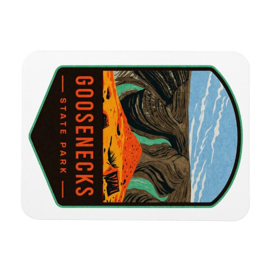 State Park Goosenecks Magneet (Horizontaal)