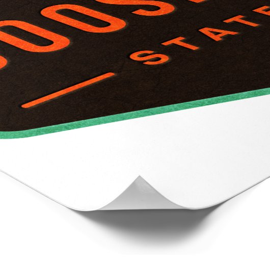 State Park Goosenecks Poster (Hoek)